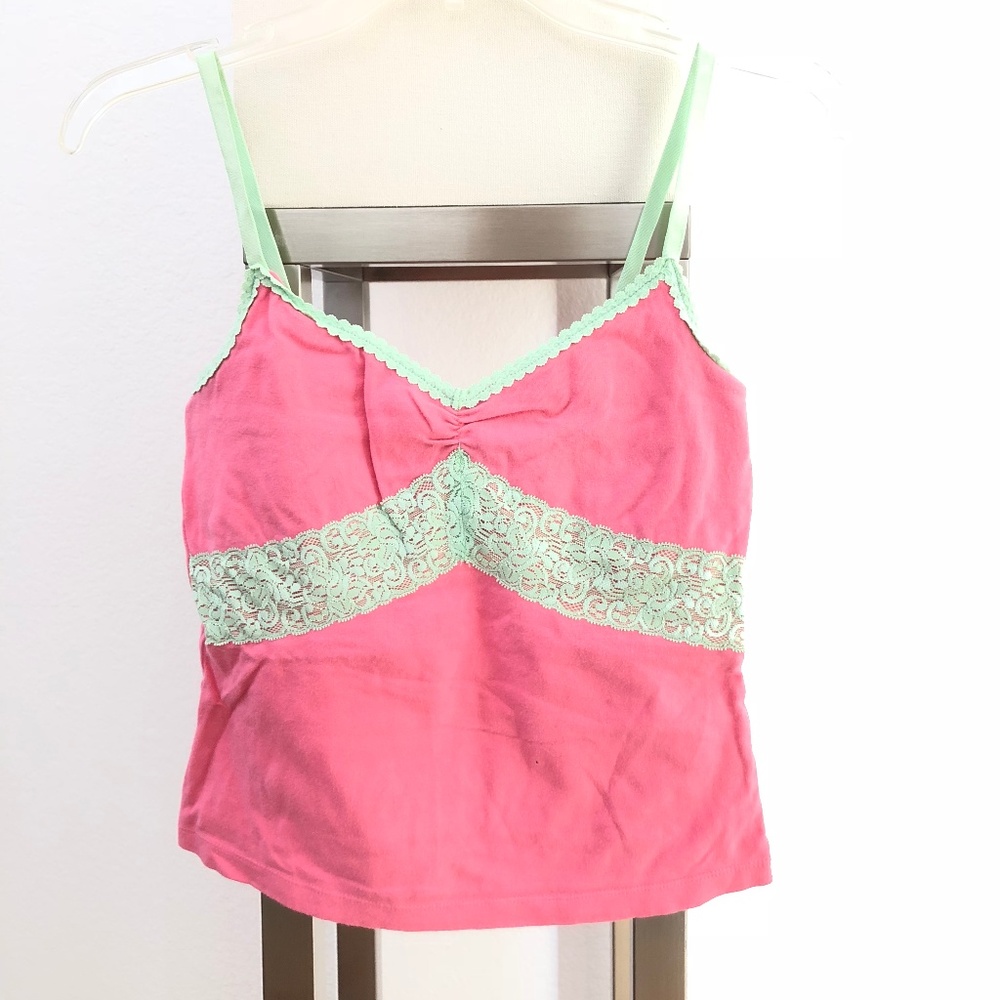 VS Moda International Tank Top w Shelf Bra - Pink